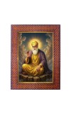 Guru Nanak Photo Frame 13X17 Inch Religious Wall & Table Decor Frame | Guru Nanak Spiritual Photo Frame For Home, Temple & Office | Decorative Hindu God & Goddess Frame (Pack Of 1) (F18239)