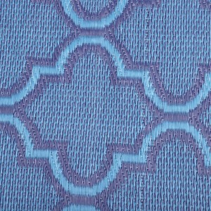 Home Beautiful Blue PVC Floor Mat