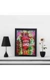 Hitech Maa Tara 3D Laminated Photo Frame - Perfect Décor for Walls, Tables, and Sacred Spaces. Ideal for Gifting, Puja, and Elevating Living Room Ambiance