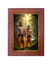 Lord Shiva Photo Frame Religious Wall & Table Decor Frame | Lord Shiva Spiritual Photo Frame For Home, Temple & Office | Decorative Hindu God & Goddess Frame (Pack Of 1) (F18177)