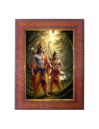 Lord Shiva Photo Frame 15X19 Inch Religious Wall & Table Decor Frame | Lord Shiva Spiritual Photo Frame For Home, Temple & Office | Decorative Hindu God & Goddess Frame (Pack Of 1) (F18177)