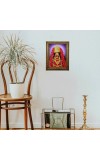 Hitech Sales Tara Maa photo frame/Golden Frame/Front Glass/Size 10 x 8 inch