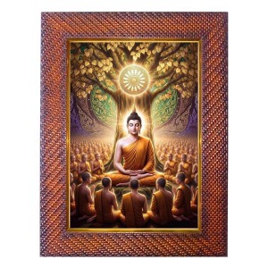 Gautama Budhha Photo Frame 17X21 Inch Religious Wall & Table Decor Frame | Gautama Budhha Spiritual Photo Frame For Home, Temple & Office (F18197X17X21) Gautama Budhha Photo Frame 17X21 Inch Religious Wall & Table Decor Frame | Gautama Budhha Spiritual Photo Frame For Home, Temple & Office (F18197X17X21)