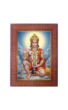 Lord Ganesha Photo Frame 21X25 Inch Religious Wall & Table Decor Frame | Lord Ganesha Spiritual Photo Frame For Home, Temple & Office | Decorative Hindu God & Goddess Frame (Pack Of 1) (F18098)
