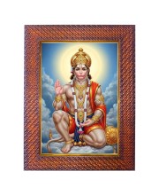 Lord Ganesha Photo Frame 13X17 Inch Religious Wall & Table Decor Frame | Lord Ganesha Spiritual Photo Frame For Home, Temple & Office | Decorative Hindu God & Goddess Frame (Pack Of 1) (F18098)