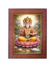 Maa Kali Photo Frame Religious Wall & Table Decor Frame | Maa Kali Spiritual Photo Frame For Home, Temple & Office | Decorative Hindu God & Goddess Frame (Pack Of 1) (F18124)