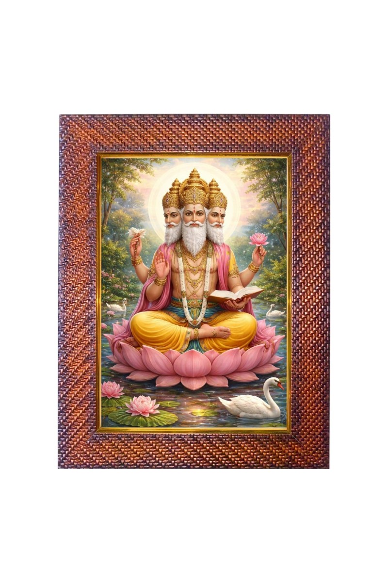 Maa Kali Photo Frame Religious Wall & Table Decor Frame | Maa Kali Spiritual Photo Frame For Home, Temple & Office | Decorative Hindu God & Goddess Frame (Pack Of 1) (F18124)