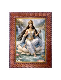 Guru Nanak Photo Frame 21X25 Inch Religious Wall & Table Decor Frame | Guru Nanak Spiritual Photo Frame For Home, Temple & Office | Decorative Hindu God & Goddess Frame (Pack Of 1) (F18234)