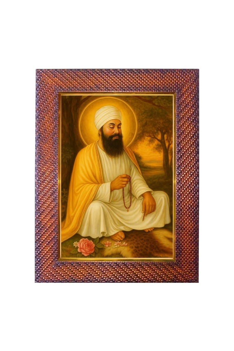 Lord Agni Dev Photo Frame 19X23 Inch Religious Wall & Table Decor Frame | Lord Agni Dev Spiritual Photo Frame For Home, Temple & Office | Decorative Hindu God & Goddess Frame (Pack Of 1) (F18354)
