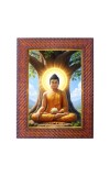 Gautama Budhha Photo Frame 13X17 Inch Religious Wall & Table Decor Frame | Gautama Budhha Spiritual Photo Frame For Home, Temple & Office (F18194X13X17)