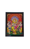 Hitech Narasimha 3D Laminated Photo Frame - Perfect Décor for Walls, Tables, and Sacred Spaces. Great for Gifts, Puja, and Elevating Living Room Ambiance