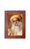 Pujya Morari Bapu Photo Frame Religious Wall & Table Decor Frame | Pujya Morari Bapu Spiritual Photo Frame For Home, Temple & Office | Decorative Hindu God & Goddess Frame (Pack Of 1) (