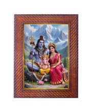 Lord Vishnu Varaha Avatar Photo Frame 17X21 Inch Religious Wall & Table Decor Frame | Lord Vishnu Varaha Avatar Spiritual Photo Frame For Home, Temple & Office (F18152X17X21)