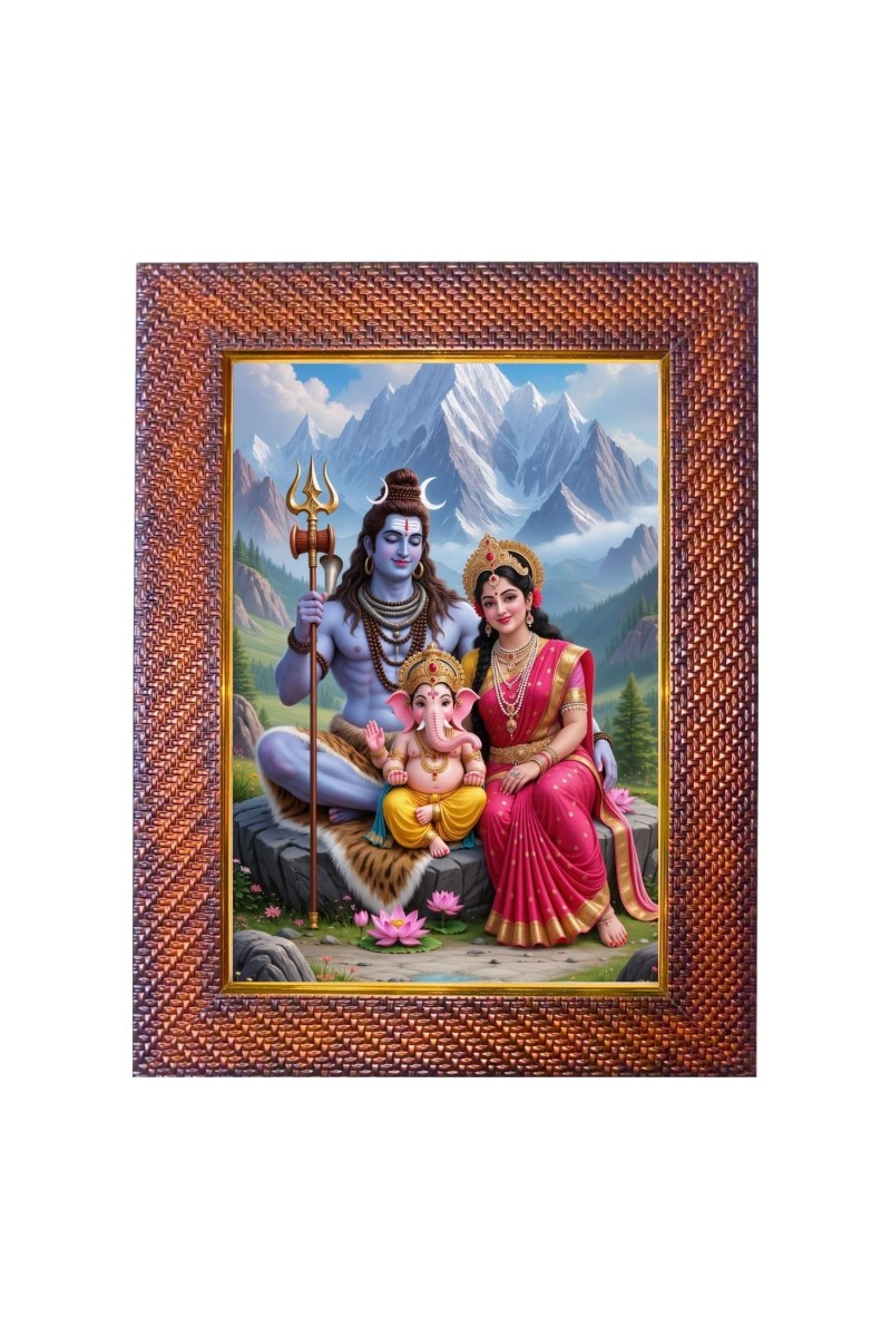 Lord Vishnu Varaha Avatar Photo Frame 15X19 Inch Religious Wall & Table Decor Frame | Lord Vishnu Varaha Avatar Spiritual Photo Frame For Home, Temple & Office (F18152X15X19)