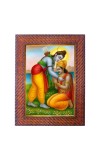 Lord Subrahmanya Photo Frame 17X21 Inch Religious Wall & Table Decor Frame | Lord Subrahmanya Spiritual Photo Frame For Home, Temple & Office | Decorative Hindu God & Goddess Frame (Pack Of 1) (F1