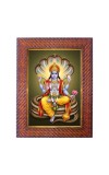 Maa Lalita Tripura Photo Frame Religious Wall & Table Decor Frame | Maa Lalita Tripura Spiritual Photo Frame For Home, Temple & Office | Decorative Hindu God & Goddess Frame (Pack Of 1)