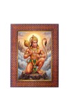 Lord Hanuman Photo Frame Religious Wall & Table Decor Frame | Lord Hanuman Spiritual Photo Frame For Home, Temple & Office | Decorative Hindu God & Goddess Frame (Pack Of 1) (F18222)