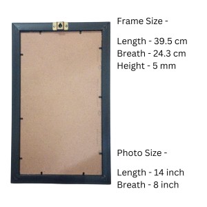 Hitech SalesLord Vishnu Religious Art Photo Frame – Acrylic Wall Decor for Home, Office & Temple (39.5 x 24.3 cm)