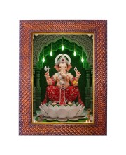 Radha Krishna Photo Frame Religious Wall & Table Decor Frame | Radha Krishna Spiritual Photo Frame For Home, Temple & Office | Decorative Hindu God & Goddess Frame (Pack Of 1) (F18065)