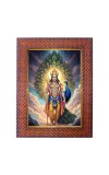 Lord Vishnu Varaha Avatar Photo Frame 13X17 Inch Religious Wall & Table Decor Frame | Lord Vishnu Varaha Avatar Spiritual Photo Frame For Home, Temple & Office (F18374X13X17)