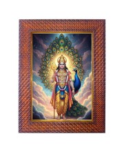 Lord Vishnu Varaha Avatar Photo Frame 13X17 Inch Religious Wall & Table Decor Frame | Lord Vishnu Varaha Avatar Spiritual Photo Frame For Home, Temple & Office (F18374X13X17)