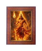 Lord Jagnnath Photo Frame 13X17 Inch Religious Wall & Table Decor Frame | Lord Jagnnath Spiritual Photo Frame For Home, Temple & Office | Decorative Hindu God & Goddess Frame (Pack Of 1) (F18361)