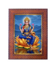 Mata Annapurna Photo Frame 13X17 Inch Religious Wall & Table Decor Frame | Mata Annapurna Spiritual Photo Frame For Home, Temple & Office (F18126X13X17)