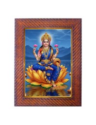 Mata Annapurna Photo Frame 19X23 Inch Religious Wall & Table Decor Frame | Mata Annapurna Spiritual Photo Frame For Home, Temple & Office (F18126X19X23)