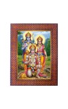 Lord Ganesha Photo Frame 13X17 Inch Religious Wall & Table Decor Frame | Lord Ganesha Spiritual Photo Frame For Home, Temple & Office | Decorative Hindu God & Goddess Frame (Pack Of 1) (F18096)