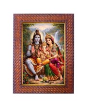 Lord Vishnu Mastya Avatar Photo Frame 17X21 Inch Religious Wall & Table Decor Frame | Lord Vishnu Mastya Avatar Spiritual Photo Frame For Home, Temple & Office (F18153X17X21)