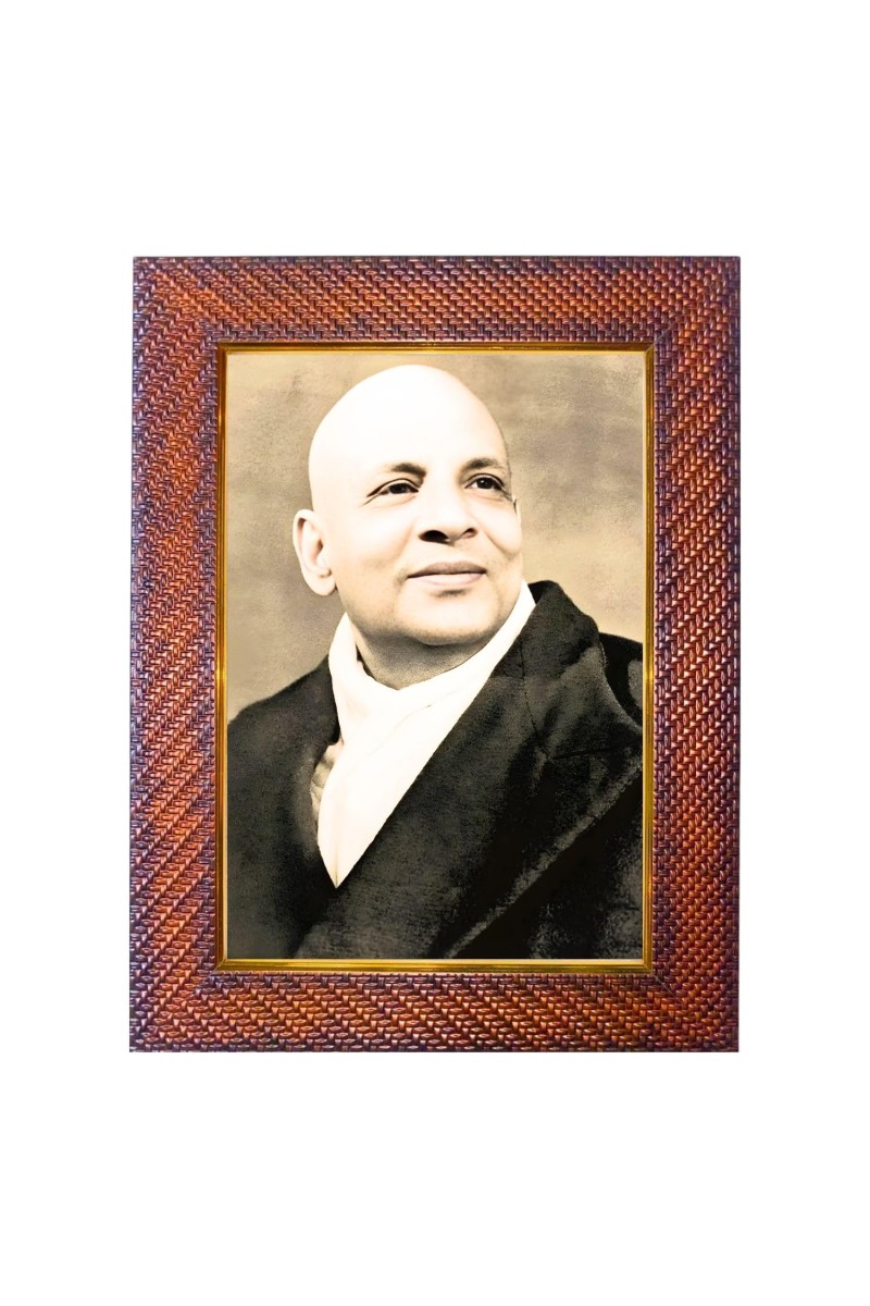 Mata Amritanandamayi Photo Frame 15X19 Inch Religious Wall & Table Decor Frame | Mata Amritanandamayi Spiritual Photo Frame For Home, Temple & Office (F18299X15X19)