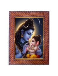 Lord Vishnu Kurma Avatar Photo Frame Religious Wall & Table Decor Frame | Lord Vishnu Kurma Avatar Spiritual Photo Frame For Home, Temple & Office | Decorative Hindu God & Goddess Frame
