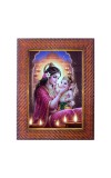 Mata Parvati Lord Shiva Photo Frame 21X25 Inch Religious Wall & Table Decor Frame (F18149X21X25)