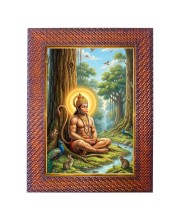Mata Ganga Photo Frame 13X17 Inch Religious Wall & Table Decor Frame | Mata Ganga Spiritual Photo Frame For Home, Temple & Office (F18229X13X17)