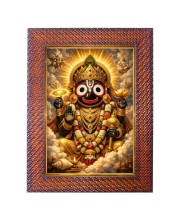 Lord Subrahmanya Photo Frame 13X17 Inch Religious Wall & Table Decor Frame | Lord Subrahmanya Spiritual Photo Frame For Home, Temple & Office (F18368X13X17)