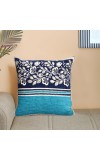 Home Beautiful Blue Polyester Cushion Cover