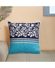 Home Beautiful Blue Polyester Cushion Cover
