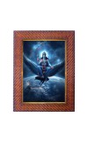 Guru Nanak Photo Frame 13X17 Inch Religious Wall & Table Decor Frame | Guru Nanak Spiritual Photo Frame For Home, Temple & Office | Decorative Hindu God & Goddess Frame (Pack Of 1) (F18238)