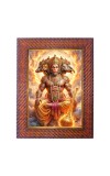 Mata Ganga Photo Frame 17X21 Inch Religious Wall & Table Decor Frame | Mata Ganga Spiritual Photo Frame For Home, Temple & Office (F18227X17X21)