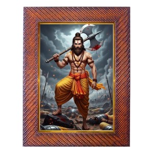Saint Meera Bai Photo Frame 15X19 Inch Religious Wall & Table Decor Frame | Saint Meera Bai Spiritual Photo Frame For Home, Temple & Office | Decorative Hindu God & Goddess Frame (Pack Of 1) (F184