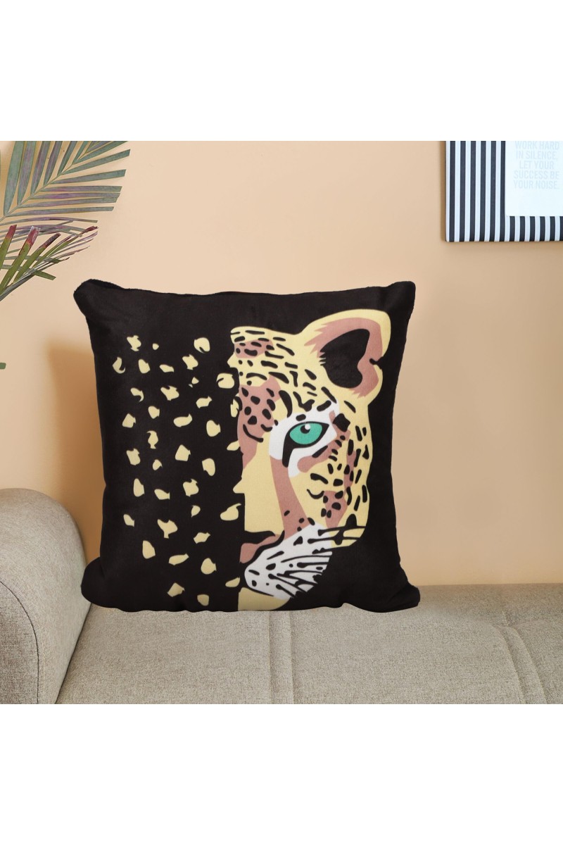 Home Beautiful Black Polyester Cushion