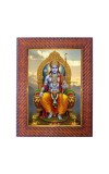 Lord Dattatraya Photo Frame Religious Wall & Table Decor Frame | Lord Dattatraya Spiritual Photo Frame For Home, Temple & Office | Decorative Hindu God & Goddess Frame (Pack Of 1) (F181