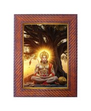 Lord Shani Photo Frame 13X17 Inch Religious Wall & Table Decor Frame | Lord Shani Spiritual Photo Frame For Home, Temple & Office | Decorative Hindu God & Goddess Frame (Pack Of 1) (F18230)