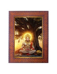 Lord Shani Photo Frame 13X17 Inch Religious Wall & Table Decor Frame | Lord Shani Spiritual Photo Frame For Home, Temple & Office | Decorative Hindu God & Goddess Frame (Pack Of 1) (F18230)