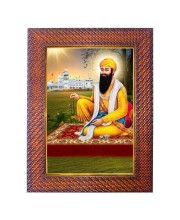 Lord Ayyapan Photo Frame 13X17 Inch Religious Wall & Table Decor Frame | Lord Ayyapan Spiritual Photo Frame For Home, Temple & Office | Decorative Hindu God & Goddess Frame (Pack Of 1) (F18357)