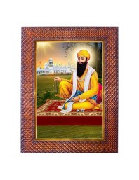 Lord Ayyapan Photo Frame 13X17 Inch Religious Wall & Table Decor Frame | Lord Ayyapan Spiritual Photo Frame For Home, Temple & Office | Decorative Hindu God & Goddess Frame (Pack Of 1) (F18357)