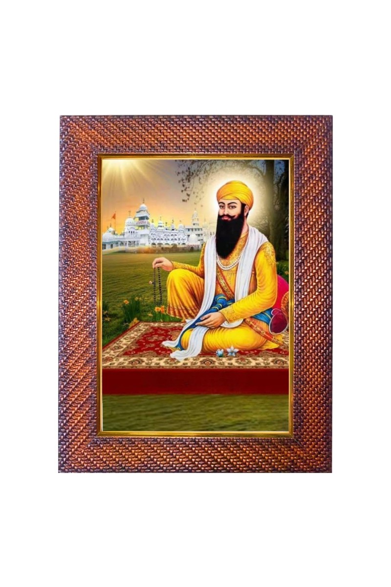 Lord Ayyapan Photo Frame Religious Wall & Table Decor Frame | Lord Ayyapan Spiritual Photo Frame For Home, Temple & Office | Decorative Hindu God & Goddess Frame (Pack Of 1) (F18357)