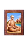 Mataji Nirmala Devi Photo Frame Religious Wall & Table Decor Frame | Mataji Nirmala Devi Spiritual Photo Frame For Home, Temple & Office | Decorative Hindu God & Goddess Frame (Pack Of