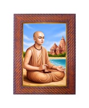Mataji Nirmala Devi Photo Frame 13X17 Inch Religious Wall & Table Decor Frame | Mataji Nirmala Devi Spiritual Photo Frame For Home, Temple & Office (F18421X13X17)