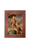 Vamana Avatar Photo Frame 10x14 Inch Religious Wall & Table Decor Frame | Vamana Avatar Spiritual Photo Frame For Home, Temple & Office | Decorative Hindu God & Goddess Frame (Pack Of 1) (F18430)